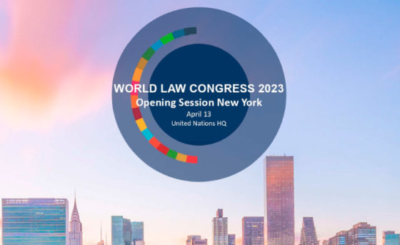 The World Jurist Association will host an Opening Session in New York this coming 13 April