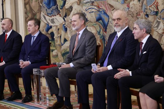 HM the King of Spain receives in audience a delegation of the World Jurist Association