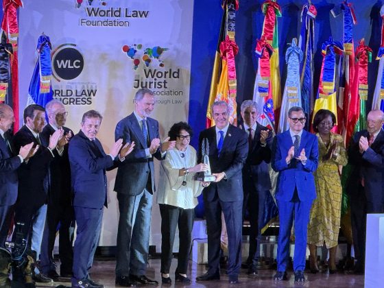 H.M. King Felipe VI of Spain and the President of the Dominican Republic close the 29th edition of the World Law Congress, which has recognised Judge Sonia Sotomayor