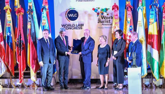 Georgetown University Receives Inaugural Rainer Arnold Prize for Strengthening the Rule of Law